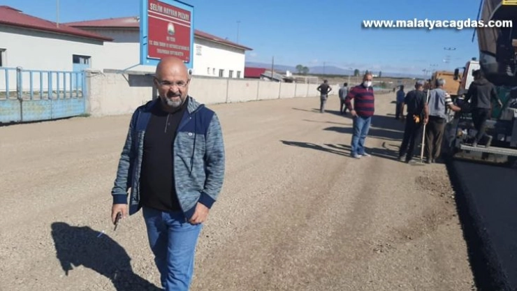 Selim Belediyesi'nde yol çalışmaları hızlandırıldı