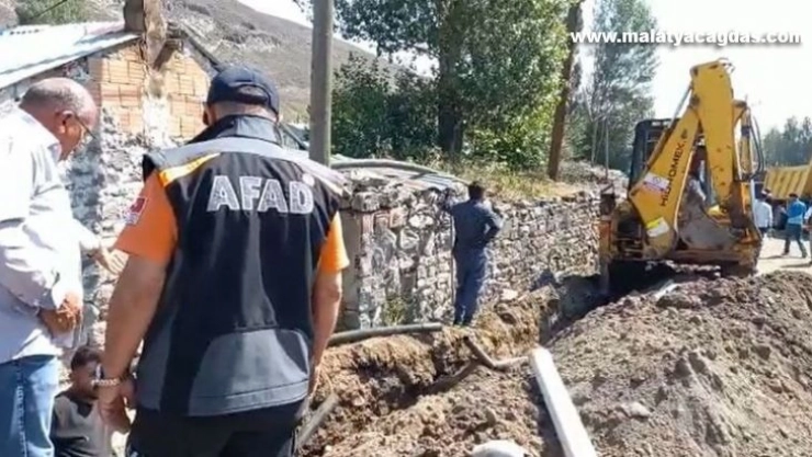 Selin vurduğu köyde hasar tespit çalışması başladı