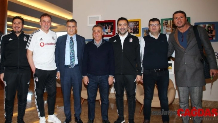Şenol Güneş'ten Beşiktaş'a ziyaret