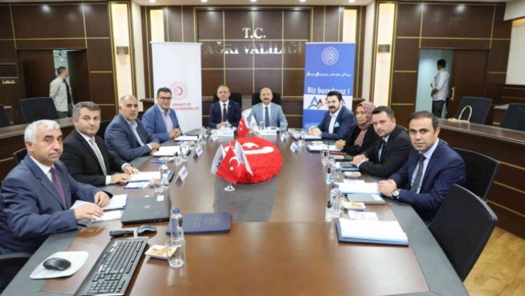 Serhat Kalkınma Ajansı'nın 85'inci Olağan Yönetim Kurulu Toplantısı Ağrı'da yapıldı