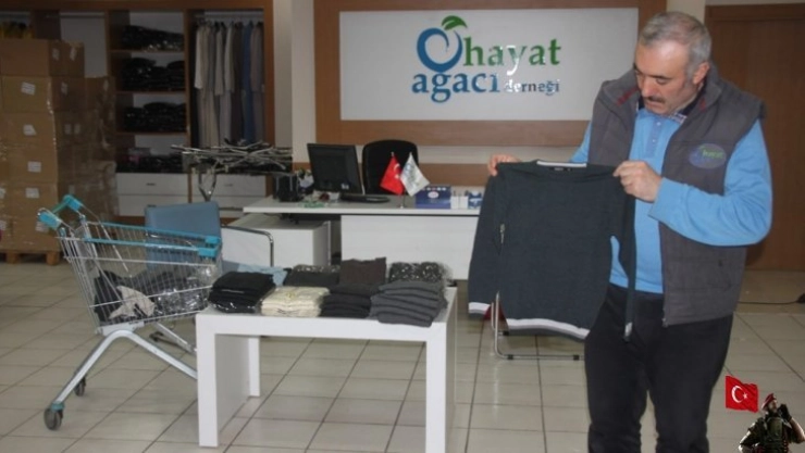 SİEV 2 bin Çocuk Kazağı Bağışları