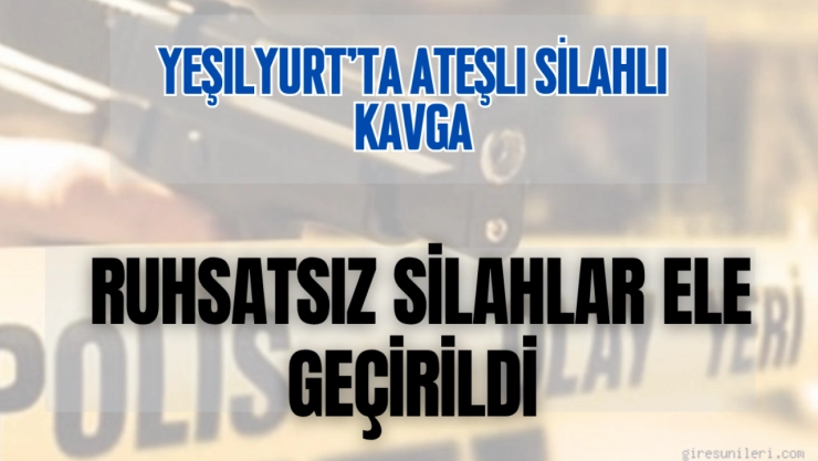Silahlı Kavga: 1 Kişi Yaralandı, 4 Şüpheli Gözaltında