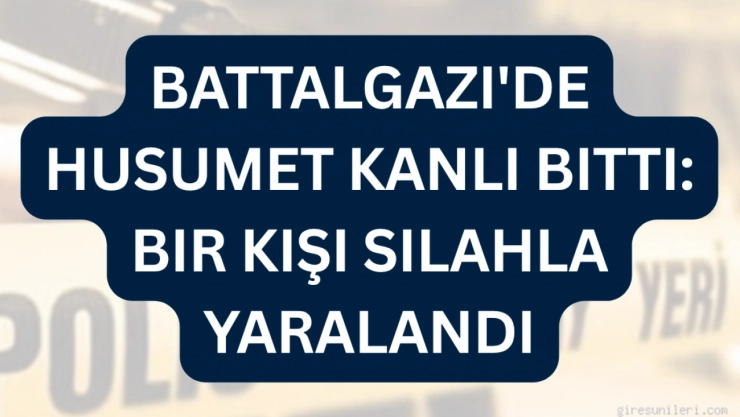 Silahlı Tartışma: Eski Husumet Kanla Sonlandı