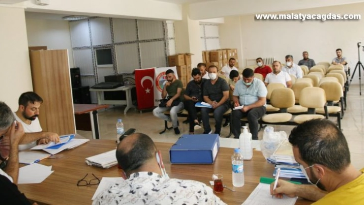 Silvan'da taşıma ihalesi yapıldı