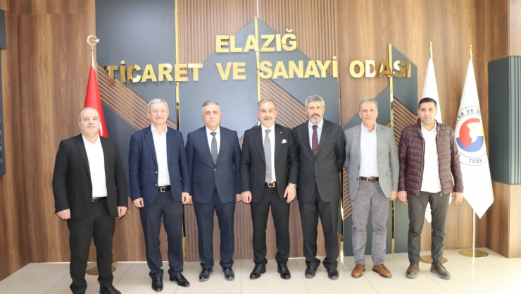 Şimşek'ten, Elazığ Tso Başkanı Alan'a Ziyaret