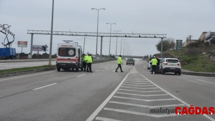 Sinop'ta trafik kazası: 1 yaralı