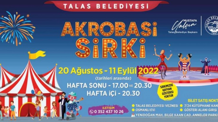 Sirk kapılarını açıyor