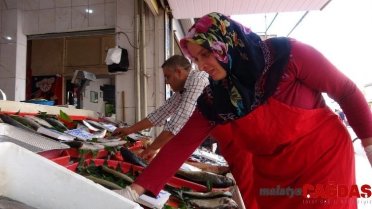 Sırt sırta verip balıkçı tezgahında çocukları için ter döküyorlar