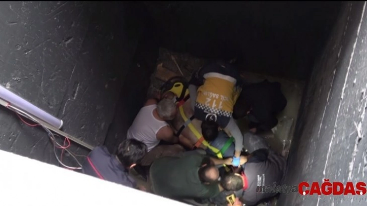 Şişli'de inşaat işçisi metrelerce yüksekten boşluğa düştü