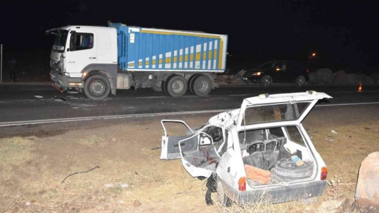 Siverek'te trafik kazası: 1 ölü, 5 yaralı