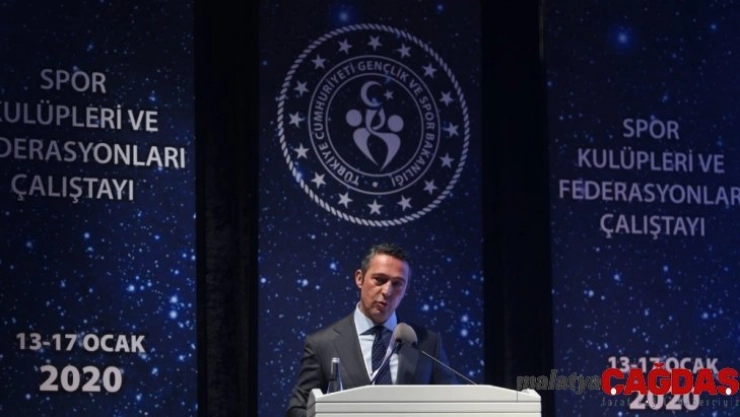 Ali Koç'tan Türk futbolunun sorunları ve çözüm önerileri