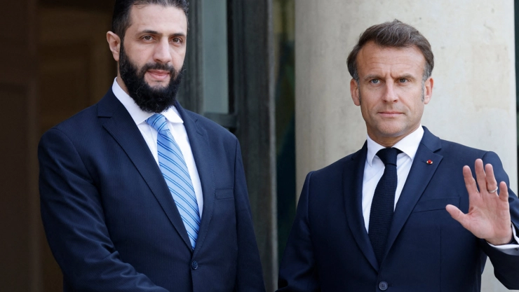 Suriye Cumhurbaşkanı Ahmed el Şara Fransa'da