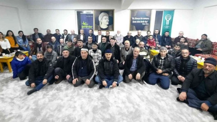 TDED Erzurum Şubesi ve ŞEHİRDER'den Şiir Köylerde etkinliği