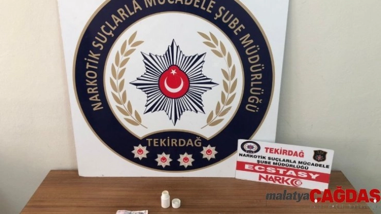 Tekirdağ'da uyuşturucu operasyonunda 2 kişi yakalandı