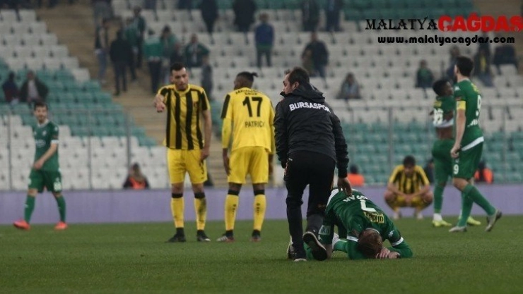 TFF 1. Lig: Bursaspor: 1 - İstanbulspor: 1