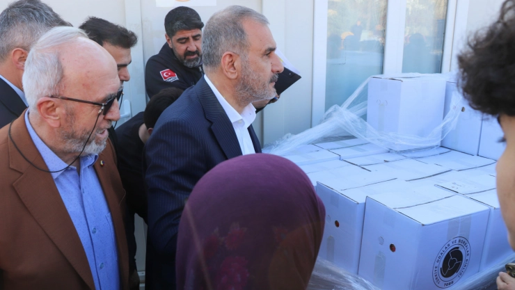 Tobb'dan Elazığlı Depremzelere Yardım