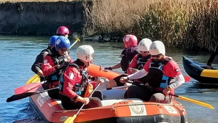 Tomarza Zamantı Irmağı'nda Foto Bot Safari Yapıldı