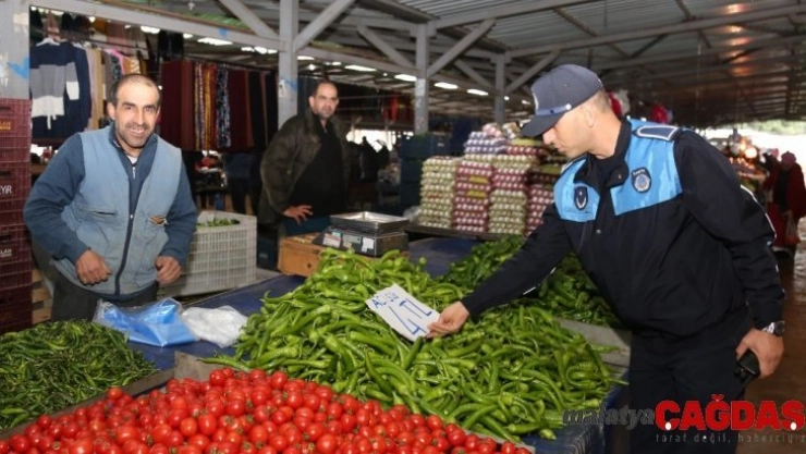 Toroslar zabıtasından tartılı denetim