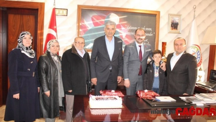 Tosya Belediye Başkanına İdareciler Günü Ziyareti