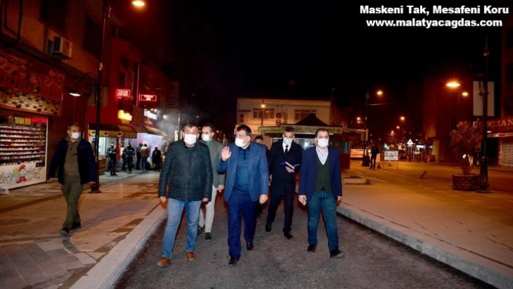 Trafiğin yoğun olduğu Akpınar Meydanı yeniden düzenlendi