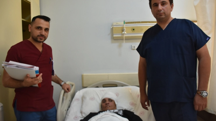 Tümörden 4 saatlik ameliyatla kurtuldu