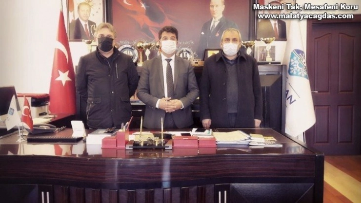 Türkiye Gazetesi heyetinden Tekman Belediyesi'ne ziyaret