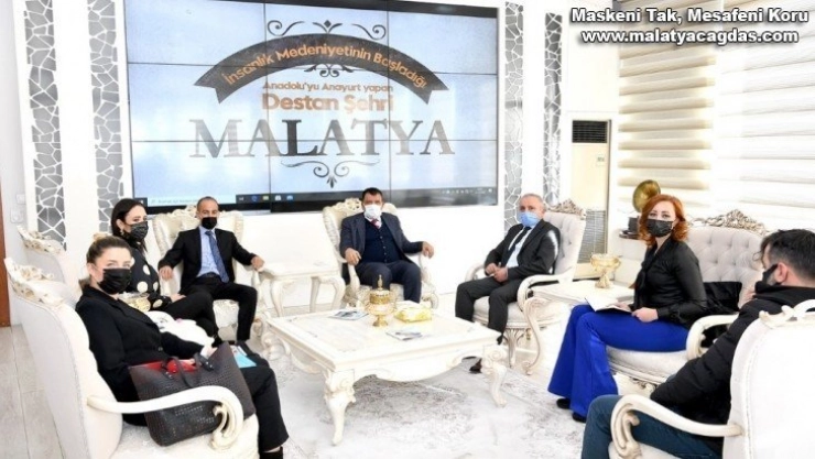 Federasyon Başkanı Demir'den Başkan Gürkan'a ziyaret