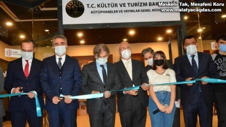 AVM Kütüphanesi Malatya'da açıldı