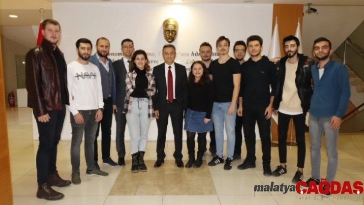 TÜRKSAT Genel Müdürü Cenk Şen'den BAKKA'ya ziyaret