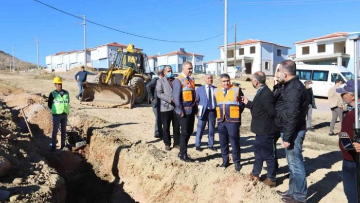 Tutşi Ergani Orhan Doğan Caddesini denetledi