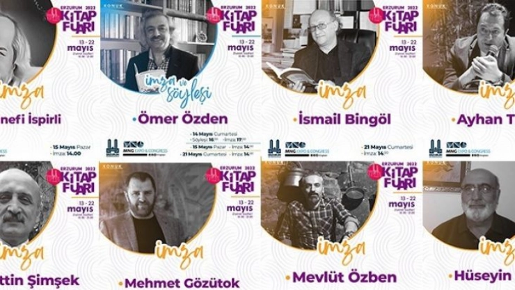 TYB Erzurum Şubesi Erzurumlu 20 şair ve yazar ile fuarda