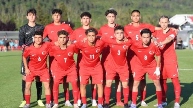 U16 Millî Takımımız, Karadağ ile 2-2 Berabere Kaldı