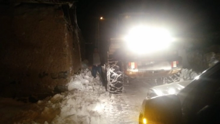 Ulaş'ta Hasta Kurtarma Operasyonu