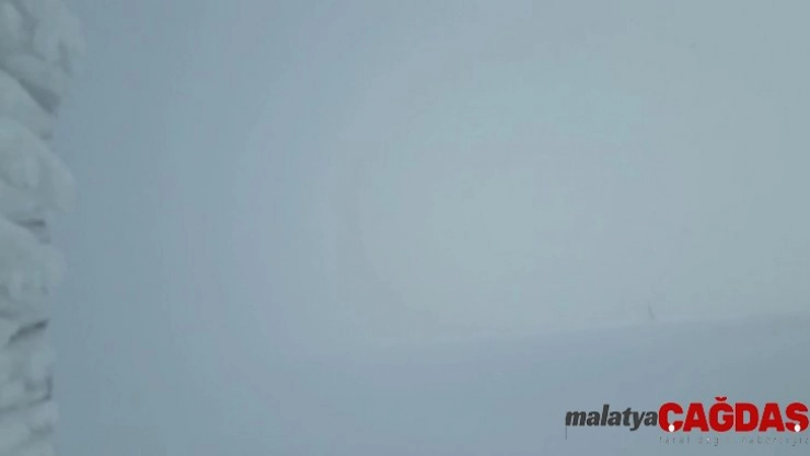 Uludağ'da 2 kişinin kaybolduğu günkü hava durumu kameralara böyle yansıdı