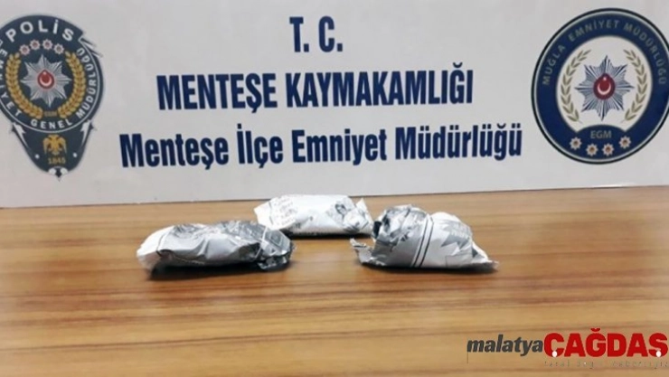 Uygulama noktasında uyuşturucu ele geçirildi