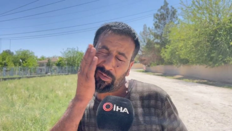 Uyuşturucu batağındaki evlatlarını anlatırken kendini tokatladı