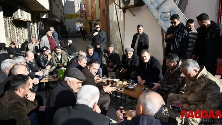 Vali Akbıyık'tan esnaflara ziyaret