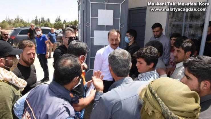 Vali Erin Telabyad'da İncelemelerde Bulundu