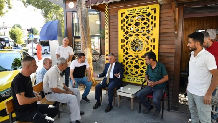 Vali Ersin Yazıcı, Esnaf Ziyaretlerine Devam Ediyor