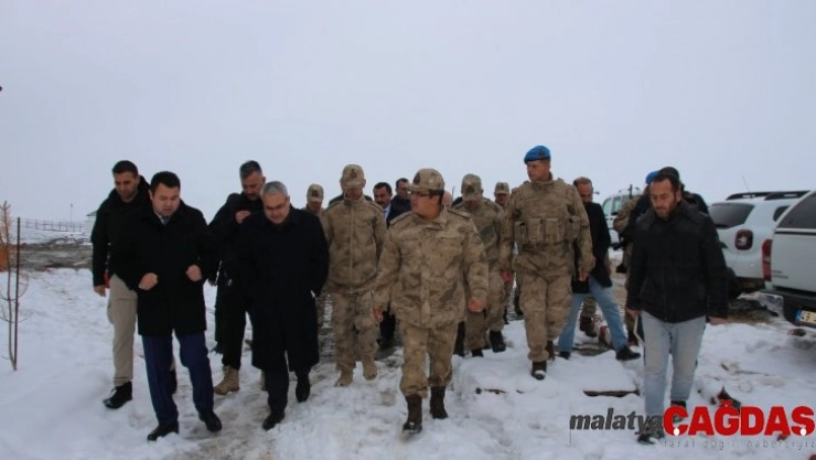 Vali Gündüzöz, Varto'daki termal sularda inceleme yaptı