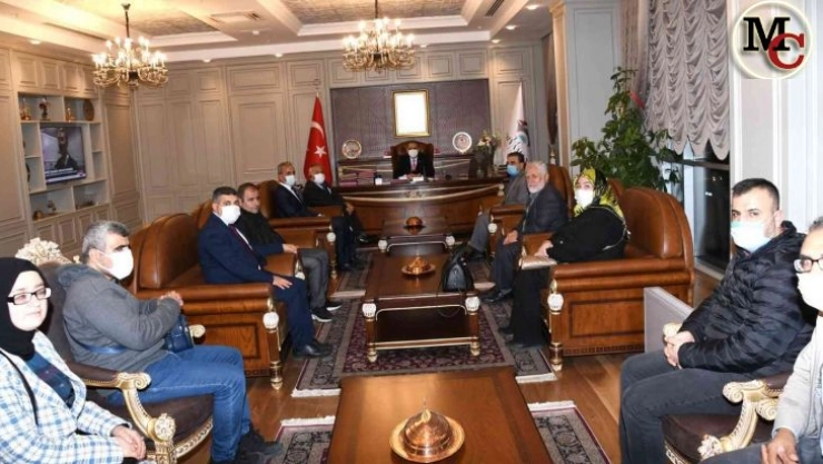 Vali Mahmut Çuhadar'a 3 Aralık Dünya Engelliler Günü ziyareti