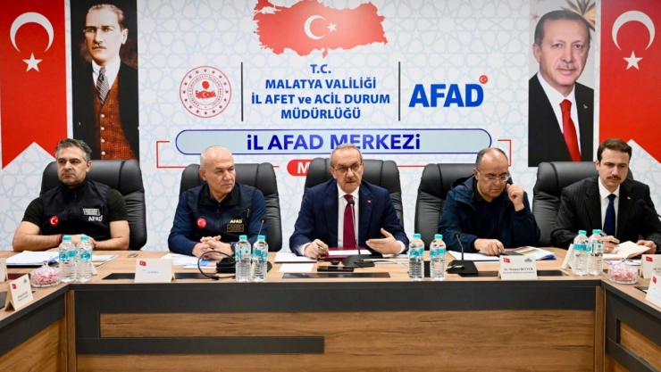 Vali Seddar Yavuz, İl Afet Risk Azaltma Planı Toplantısına Katıldı