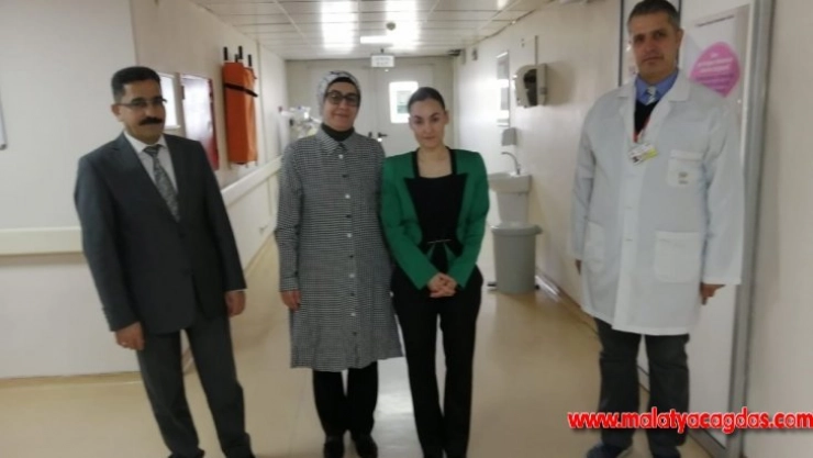 Vali Yardımcısı Beşikci'den kelebek bebeğe ziyaret