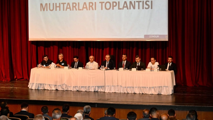 Vali Yavuz Battalgazi Mahalle Muhtarların Taleplerini Dinledi