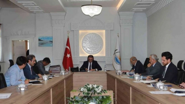 Van Büyükşehir Belediyesinin temmuz ayı meclis toplantısı yapıldı