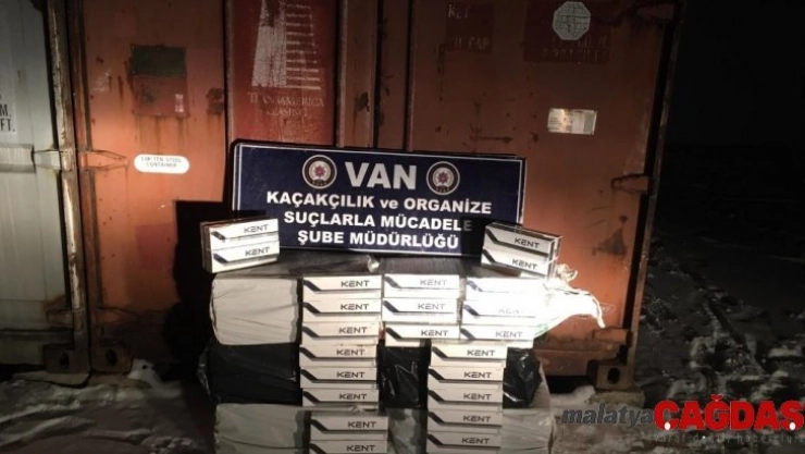 Van'da bir haftada 27 bin 650 paket kaçak sigara ele geçirildi