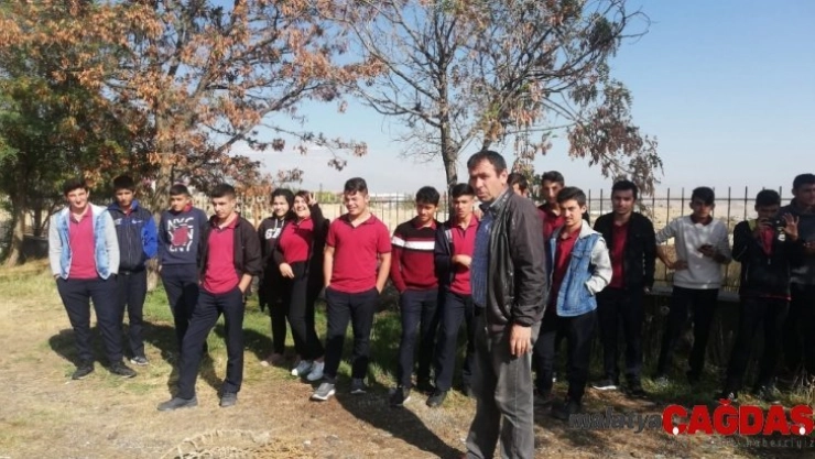 Yangın tatbikatı, öğrencileri heyecanlandırdı