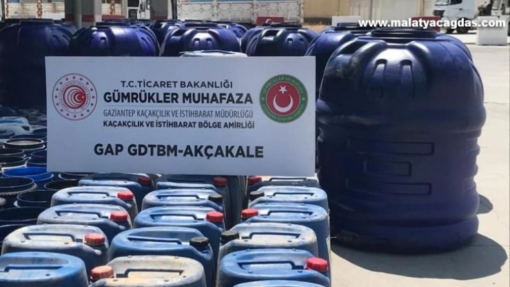 Yeni diye eski bidonları sınırdan geçirmeye çalışınca yakalandılar