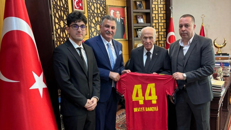 Yeni Malatyaspor Yönetiminden Devlet Bahçeli'ye Ziyaret