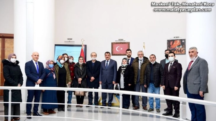 Yeşilder'den Başkan Gürkan'a ziyaret